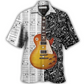 Hawaiian Shirt / Adults / S Guitar Bass Guitar Musician - Hawaiian Shirt - Reefox