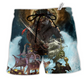 Beach Short / Adults / S Skull Pirates Love Ocean - Beach Short Reefox - Owls Matrix LTD