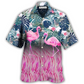 Hawaiian Shirt / Adults / S Flamingo Pink Flamingo Lover - Hawaiian Shirt - Reefox