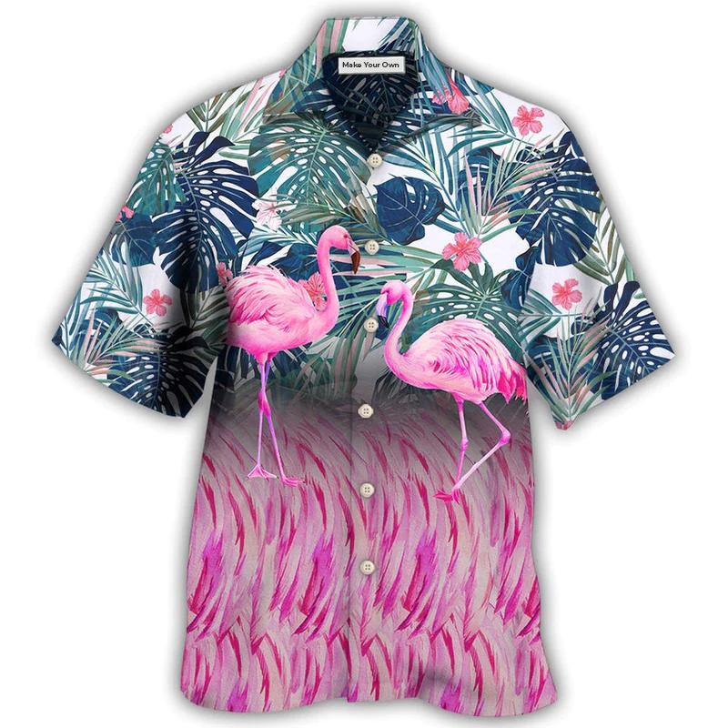 Hawaiian Shirt / Adults / S Flamingo Pink Flamingo Lover - Hawaiian Shirt - Reefox