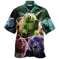 Hawaiian Shirt / Adults / S Bear Love Ligh Neon - Hawaiian Shirt - Reefox