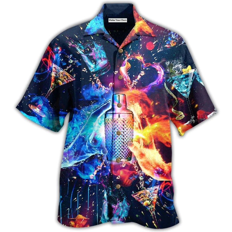 Hawaiian Shirt / Adults / S Bartender Call The Amazing Shot - Hawaiian Shirt - Reefox
