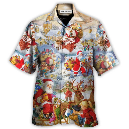 Hawaiian Shirt / Adults / S Christmas Have A Merry Holly Jolly Christmas - Hawaiian Shirt - Reefox