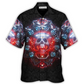 Hawaiian Shirt / Adults / S Skull Electric Dream Or Die - Hawaiian Shirt - Reefox