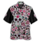 Hawaiian Shirt / Adults / S Sugar Skull Amazing Pink - Hawaiian Shirt - Reefox