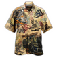 Hawaiian Shirt / Adults / S Skull Love Life Cool - Hawaiian Shirt - Reefox