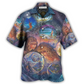 Hawaiian Shirt / Adults / S Earth LD Mysterious Earth - Hawaiian Shirt - Reefox