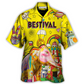 Music Bestival In My Heart Amazing Festival Colorful Style - Hawaiian Shirt - Reefox