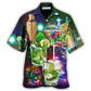 Hawaiian Shirt / Adults / S Cocktail Christmas Merry Christmas - Hawaiian Shirt - Reefox