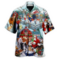 Hawaiian Shirt / Adults / S Christmas Love Animals So Much - Hawaiian Shirt - Reefox