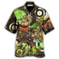 Hawaiian Shirt / Adults / S Steampunk Amazing Snail - Hawaiian Shirt - Reefox