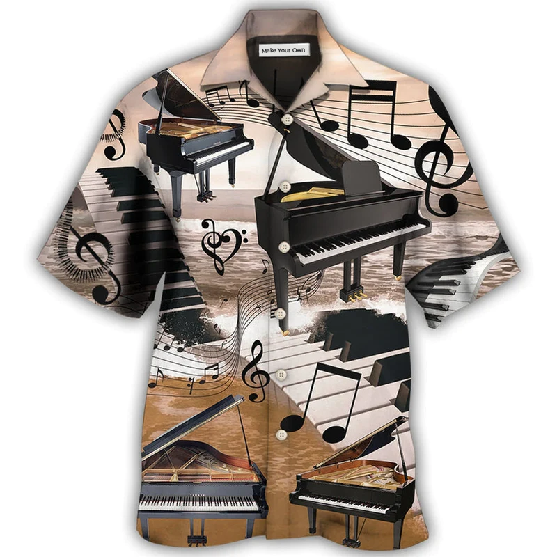 Piano Is My Life Style - Hawaiian Shirt - Reefox