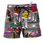 Beach Short / Adults / S Golf Life Is A Game But Golfis Serious Color - Beach Short Reefox - Owls Matrix LTD
