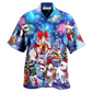 Hawaiian Shirt / Adults / S Bully Dog Merry Christmas - Hawaiian Shirt - Reefox