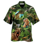 Hawaiian Shirt / Adults / S Dinosaur Let The World Hear You Strong Roar - Hawaiian Shirt - Reefox