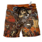 Beach Short / Adults / S Cowboy Skull War Classic - Beach Short Reefox - Owls Matrix LTD