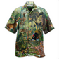Hawaiian Shirt / Adults / S Hunting The Man The Myth The Hunting Legend Forest - Hawaiian Shirt - Reefox