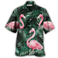 Hawaiian Shirt / Adults / S Flamingo Love Life Style - Hawaiian Shirt - Reefox