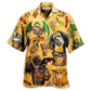 Hawaiian Shirt / Adults / S Dragon Drunkgon Loves Beer - Hawaiian Shirt - Reefox