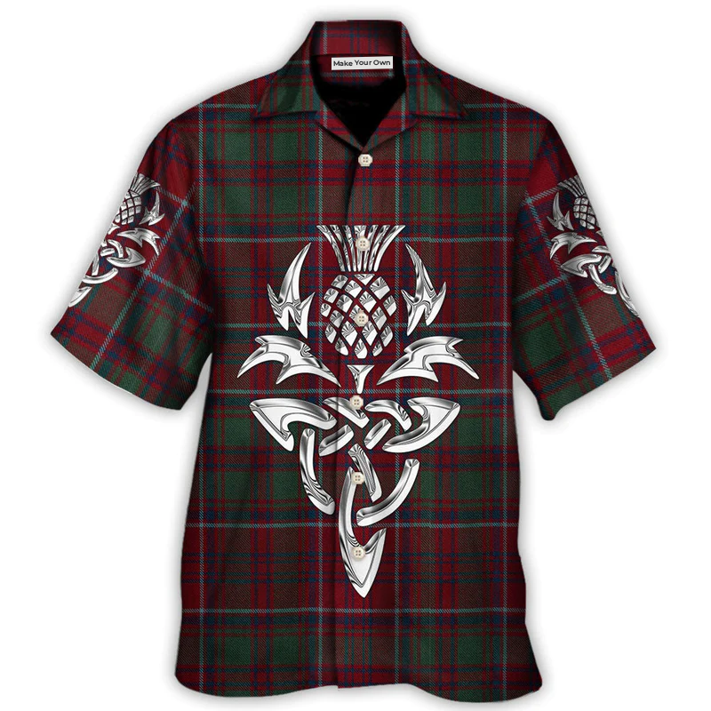 Scottish Tartan Amazing Style - Hawaiian Shirt - Reefox