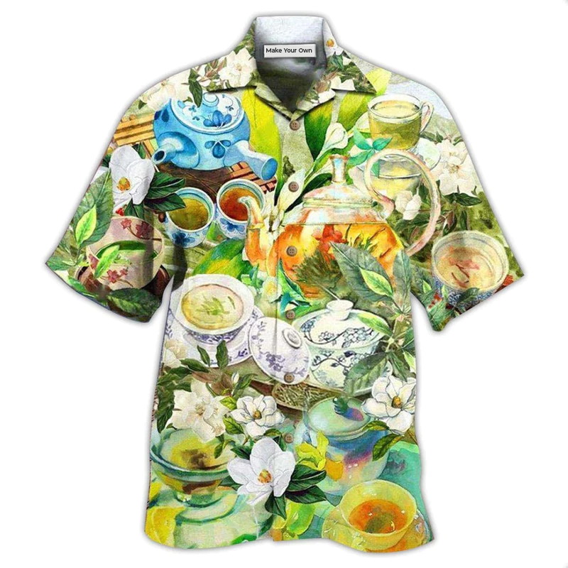 Hawaiian Shirt / Adults / S Tea Fresh Your Day With A Cup Of Tea - Hawaiian Shirt - Reefox