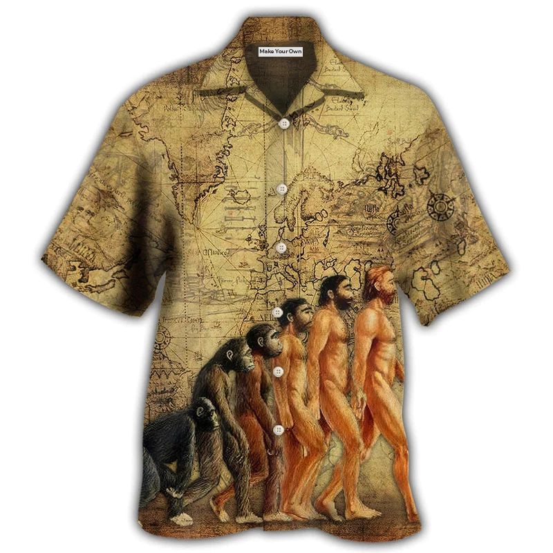 Hawaiian Shirt / Adults / S Anthropology An Introduction To The Study Of Man And Civilization - Hawaiian Shirt - Reefox