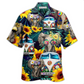 Hawaiian Shirt / Adults / S Hippie Elephant Wonderful Camping - Hawaiian Shirt - Reefox