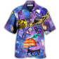 Hawaiian Shirt / Adults / S Cat Love Galaxy Colorfull - Hawaiian Shirt - Reefox