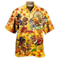 Hawaiian Shirt / Adults / S Dinosaur Lovely Autumn - Hawaiian Shirt - Reefox