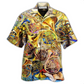 Hawaiian Shirt / Adults / S French Horn Music Is Life Itself - Hawaiian Shirt - Reefox