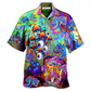 Hawaiian Shirt / Adults / S Hippie Mushroom Stay Trippy Little Hippie Colorful - Hawaiian Shirt - Reefox