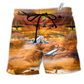 Beach Short / Adults / S Fly Life Is A Journey Enjoy The Flight Airplane - Beach Short Reefox - Owls Matrix LTD