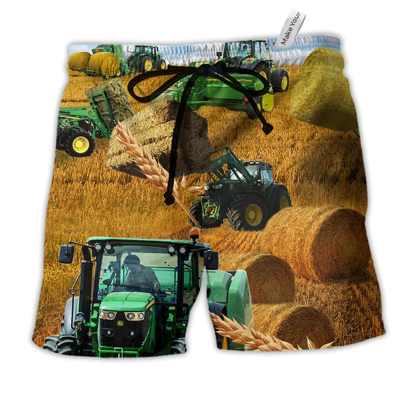 Beach Short / Adults / S Farm You Will Always Harvest What You Plant - Beach Short Reefox - Owls Matrix LTD