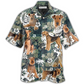 Hawaiian Shirt / Adults / S Airedale Terrier Dog Lover Tropical - Hawaiian Shirt - Reefox