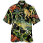 Hawaiian Shirt / Adults / S Dinosaur In Tropical Jungles - Hawaiian Shirt - Reefox