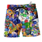 Beach Short / Adults / S D20 Always Examine The Dice - Beach Short Reefox - Owls Matrix LTD