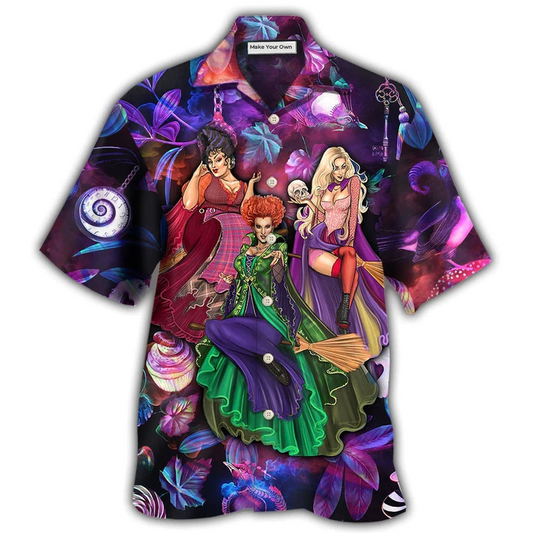 Hawaiian Shirt / Adults / S Halloween - The Best Witches of All Time - Hawaiian Shirt - Reefox