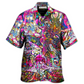 Hawaiian Shirt / Adults / S Octopus in Whimsical Modern Psychedelics - Hawaiian Shirt - Reefox