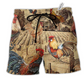 Beach Short / Adults / S Chicken Farm Love Vintage - Beach Short Reefox - Owls Matrix LTD