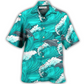 Hawaiian Shirt / Adults / S Dolphin Loves Fresh Ocean And Summer - Hawaiian Shirt - Reefox