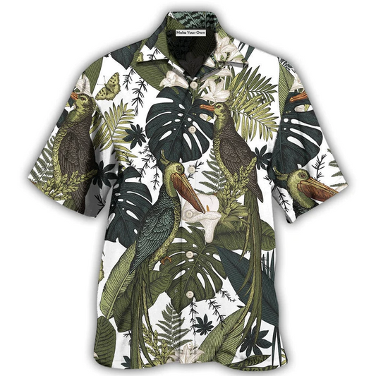 Hawaiian Shirt / Adults / S Bird Tropical Bird Cool And Amazing Style - Hawaiian Shirt - Reefox