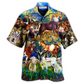 Hawaiian Shirt / Adults / S Goat Love Animals Life Grass - Hawaiian Shirt - Reefox