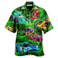 Hawaiian Shirt / Adults / S Car Color Love Green - Hawaiian Shirt - Reefox