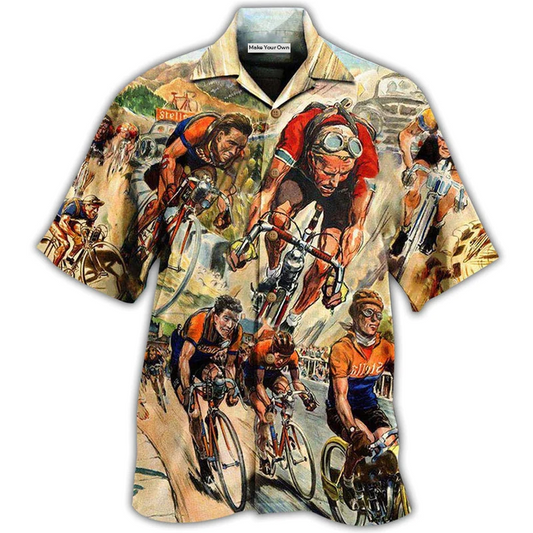 Hawaiian Shirt / Adults / S Bike Get Your Ride Bicycle Racing - Hawaiian Shirt - Reefox