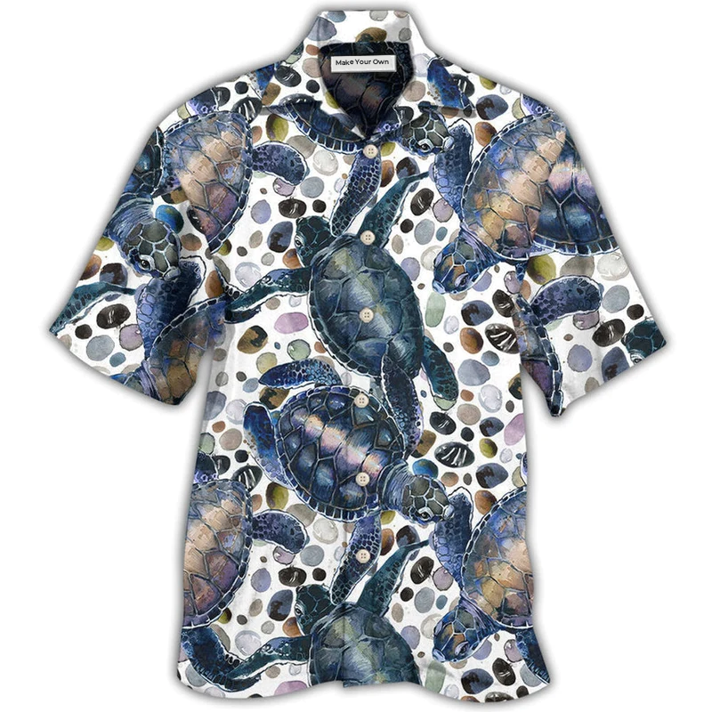 Hawaiian Shirt / Adults / S Turtle Art Fantastic Style - Hawaiian shirt - Reefox