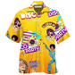 Hawaiian Shirt / Adults / S Disco It's Time To Party - Hawaiian Shirt - Reefox