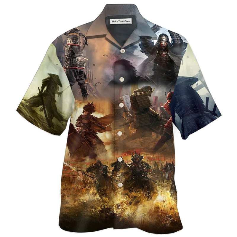 Hawaiian Shirt / Adults / S Samurai So Cool Style - Hawaiian shirt - Reefox