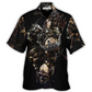 Hawaiian Shirt / Adults / S Skull Only In Their Death Can A King Live Forever - Hawaiian Shirt - Reefox