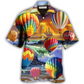 Air Balloon Love Life Style - Hawaiian Shirt - Reefox