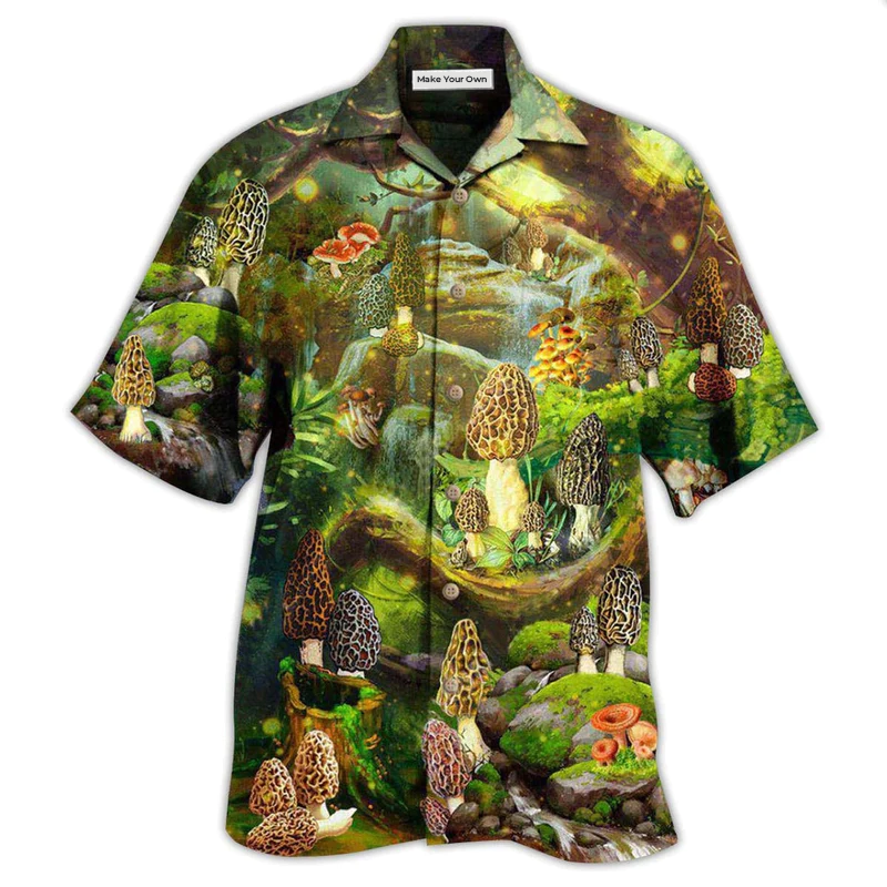 Hawaiian Shirt / Adults / S Mushroom You Can Trust Me I Have Good More ls Mushroom - Hawaiian Shirt - Reefox